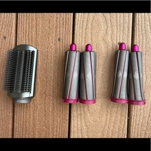 Dyson Hair Tool Set - Gray and Pink